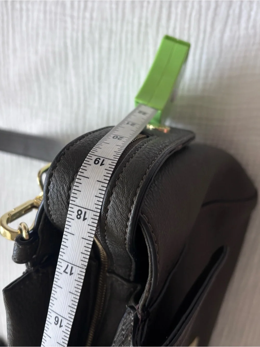 Olive Green Steve Madden Stud-Detail Women's Satchel Bag